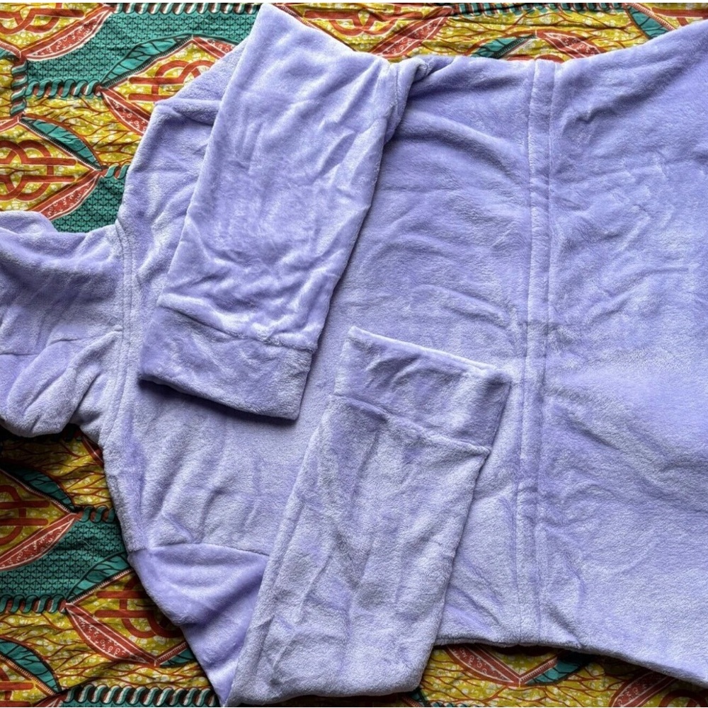 Plus Size Robe Lavender - Picture 8 of 12
